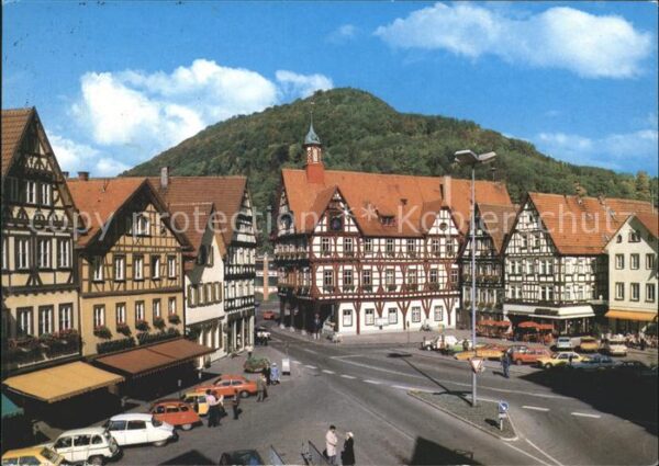 Bad Urach Thermalbad Autos Fachwerkhäuser