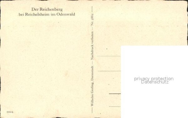 Reichelsheim Odenwald Reichelsberg – Bild 2