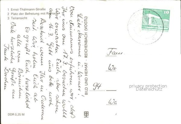 Oederan Ernst-Thälmann-Strasse Platz-der-Berfre – Bild 2
