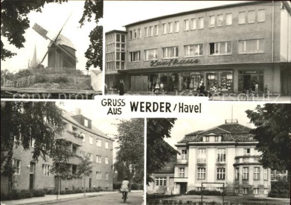 Werder Havel Kaufhaus Alte Mühle Bernhard-Kellermann
