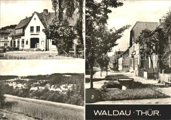 Waldau Thueringen Konsum Landwarenhaus Hauptstrasse