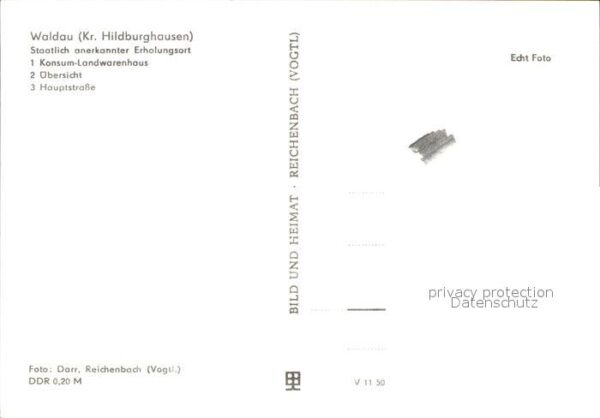 Waldau Thueringen Konsum Landwarenhaus Hauptstrasse – Bild 2