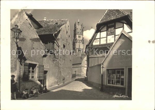 Freiburg Breisgau Gasse Kinder