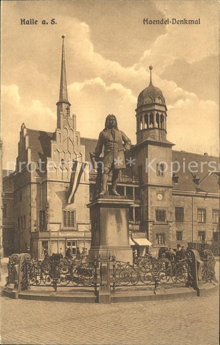 Halle Saale Händel-Denkmal