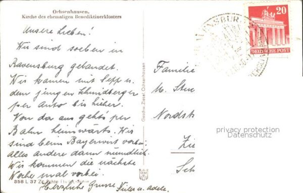 Ochsenhausen ehemaliges Benediktinerkloster Kirche i – Bild 2