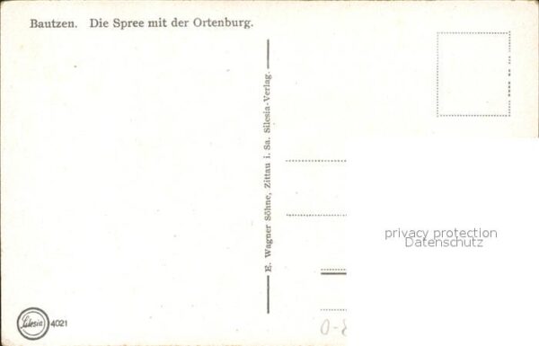 Bautzen Spree mit Ortenburg – Bild 2