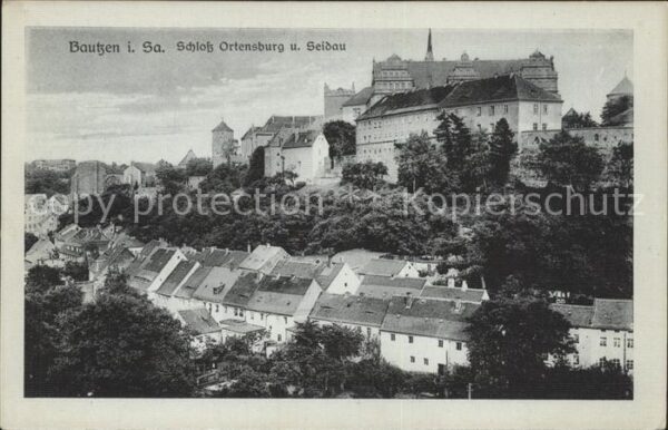 Bautzen Schloss Ortesburg un Seidau
