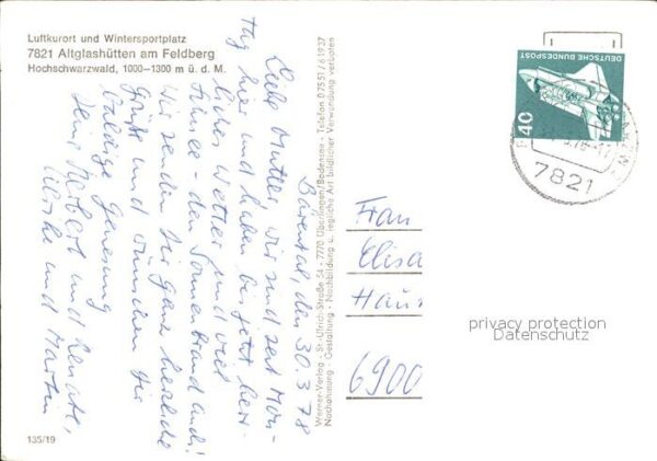 Altglashuetten Feldberg – Bild 2
