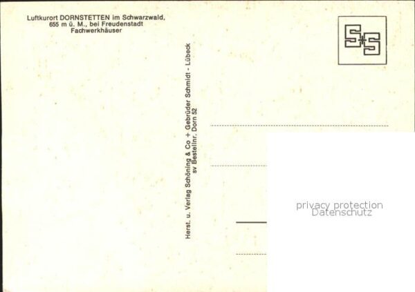 Dornstetten Wuerttemberg Fachwerkhäuser – Bild 2