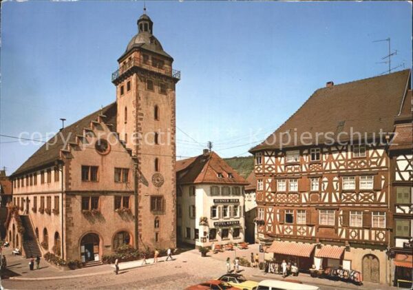 Mosbach Baden Markt Fachwerkhäuser