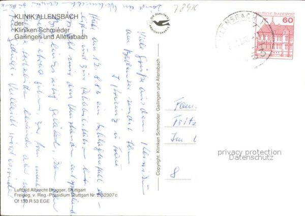 Allensbach Bodensee Fliegeraufnahme Klinik Bodensee Gailing – Bild 2