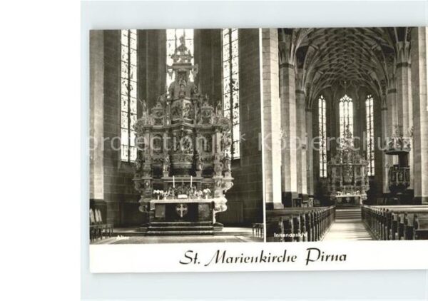 Pirna St. Marienkirche innen