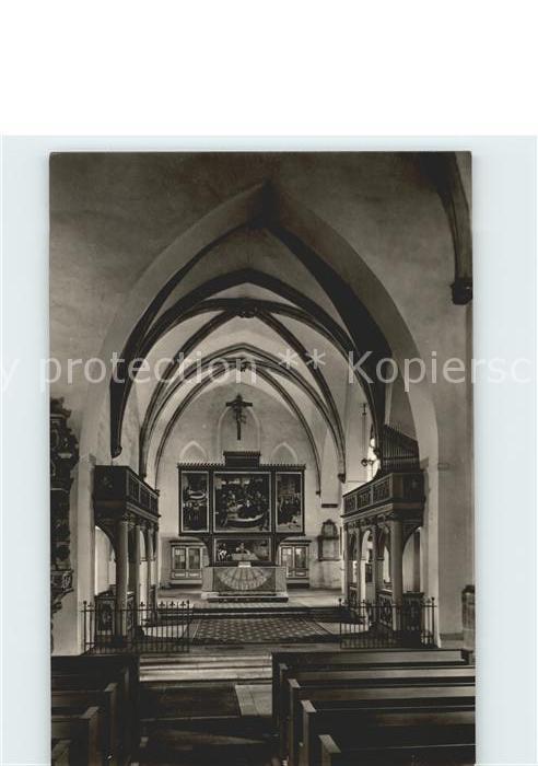 Wittenberg Lutherstadt Stadtkirche innen