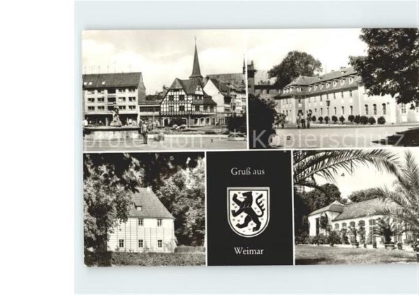 Weimar Thueringen Haus der Frau von Stein Goethes Gartenh