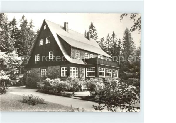 Dippoldiswalde Osterzgebirge Erholungsheim der Inneren Mission Haus