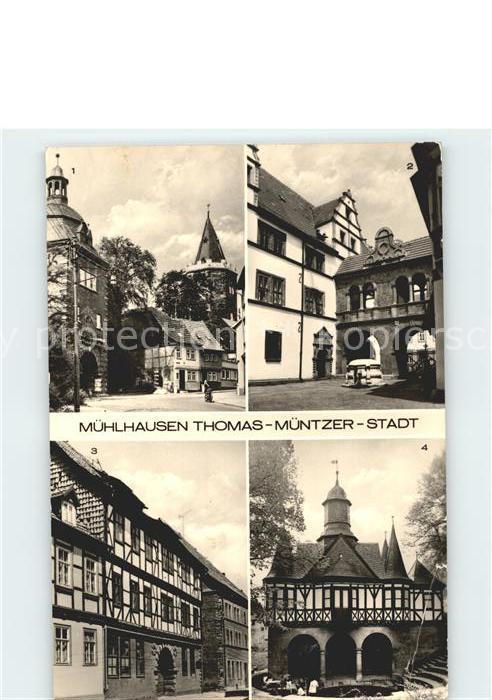 Muehlhausen Thueringen Thomas Müntzer Stadt