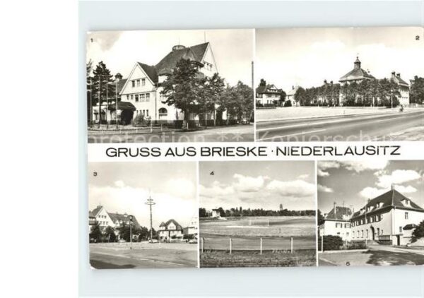 Brieske Klubhaus VEB BKK Senftenberg Franz Mehr