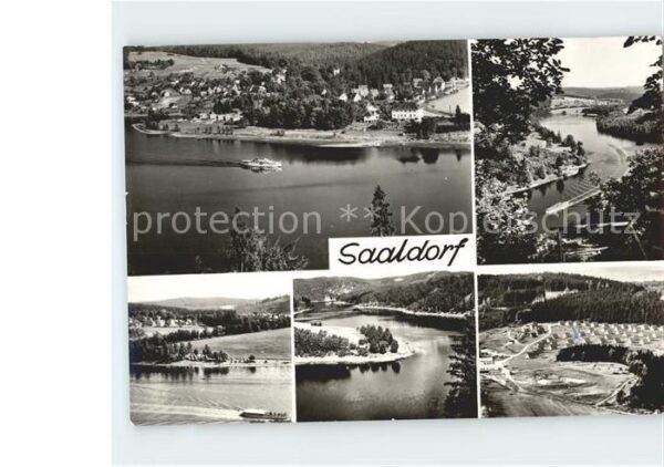 Saaldorf Bad Lobenstein Stausee der Bleilochtalsperre