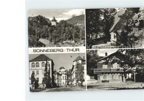 Sonneberg Thueringen Schloßberg Lutherhaus Spielzeugmuseum B