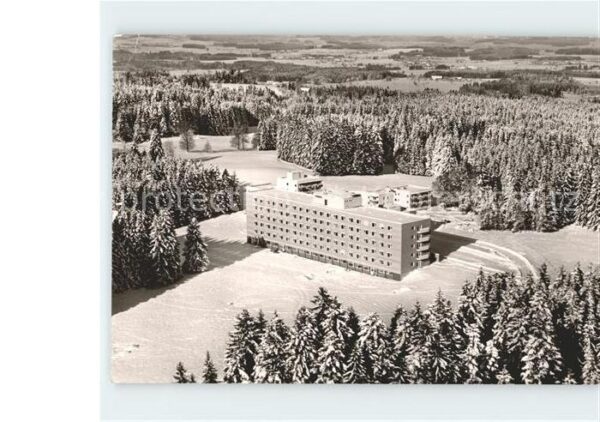 Lindenberg Allgaeu Fliegeraufnahme Dr. Otto Geßler Kranken