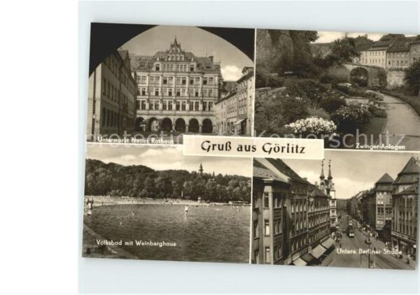 Goerlitz Sachsen Zwinger-Anlagen Berliner Strasse Volksb
