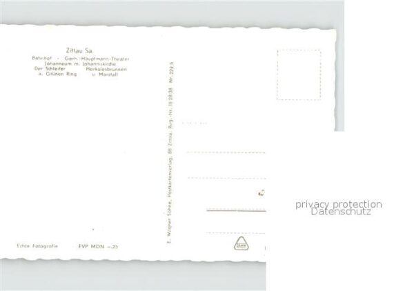 Zittau Theater Johanneum Schleifer-Denkmal – Bild 2