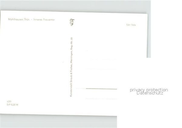 Muehlhausen Thueringen Inneres Frauentor – Bild 2