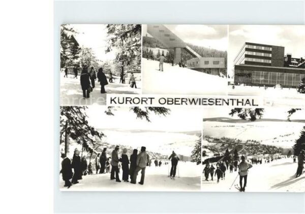 Oberwiesenthal Erzgebirge Skigebiet Sprungschanze