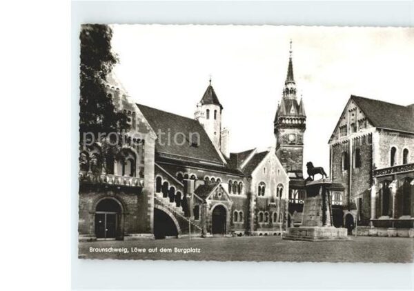 Braunschweig Löwe auf Burgplatz