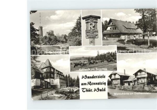 Rennsteig Wanderziele Inselsberg Heuberghaus Spie