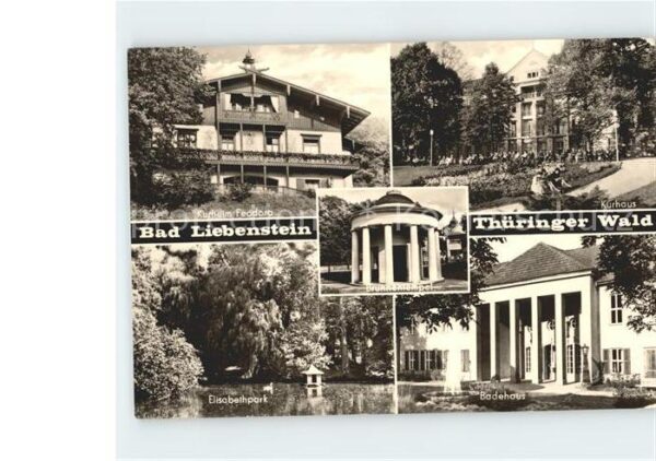 Bad Liebenstein Kurhaus Elisabethpark Badehaus