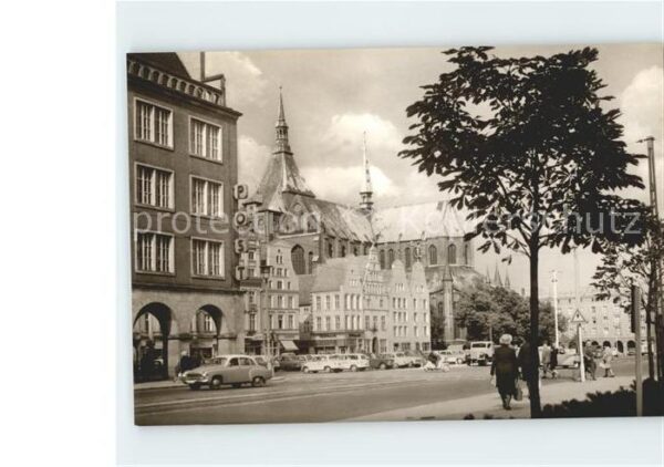 Rostock Ernst-Thälmann-Platz Marienkirche