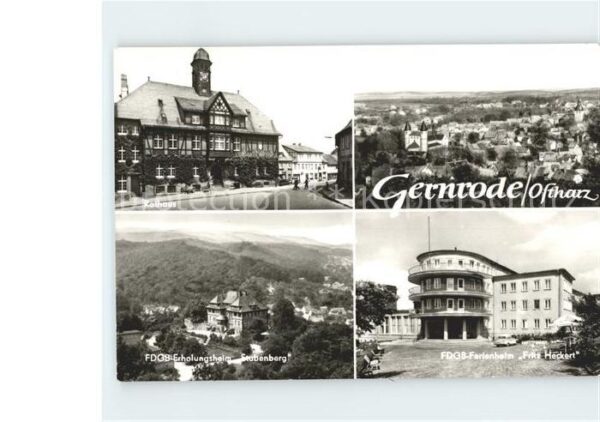 Gernrode Harz Ferieheime Rathaus