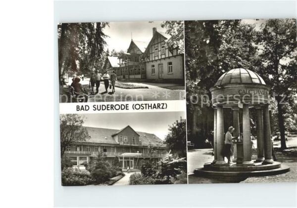 Bad Suderode Kurpark Kurmittelhaus Sanatorium Willy