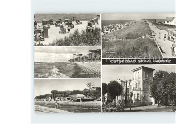 Graal-Mueritz Ostseebad Strand Promenade
