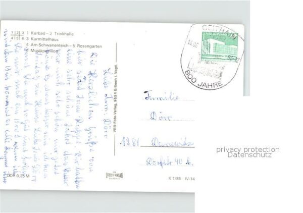 Bad Lausick Kurbad Trinkhalle Schwanenteich – Bild 2