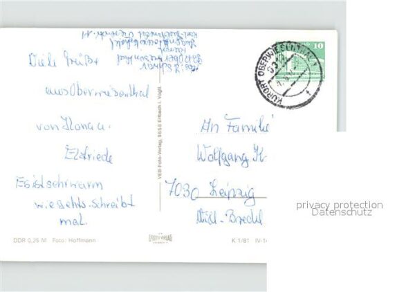 Oberwiesenthal Erzgebirge Seilbahn Parkplatz – Bild 2