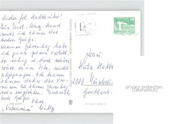 Karl-Marx-Stadt Stadthalle Strasse der Nationen bei Nac – Bild 2
