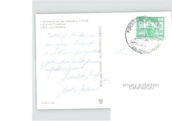 Oberwiesenthal Erzgebirge Wetterwarte Fichtelberg – Bild 2
