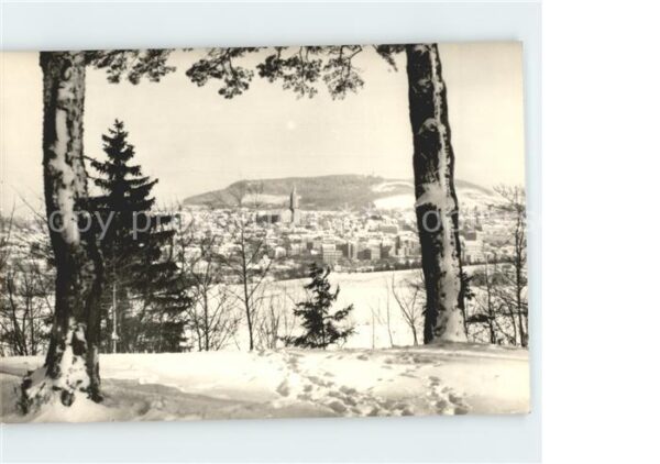 Annaberg-Buchholz Erzgebirge mit Pöhlberg