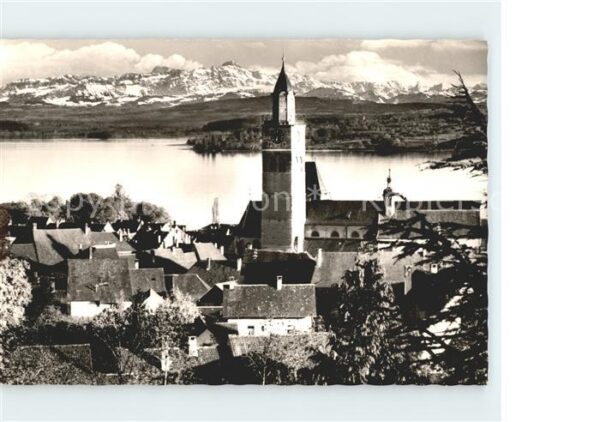 Ueberlingen Bodensee mit Säntis