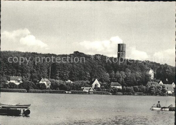 Ratzeburg Ortsansicht mit Aussichtsturm