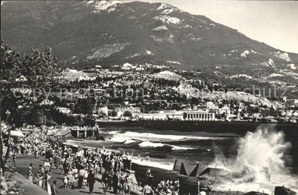 Krim Crimea Strand Promenade