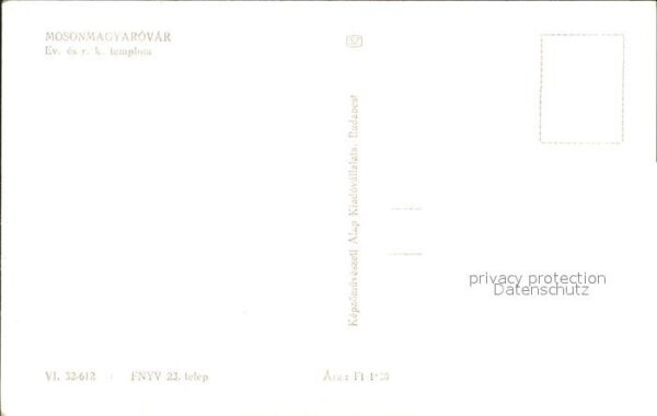 Mosonmagyarovar Ev templon – Bild 2