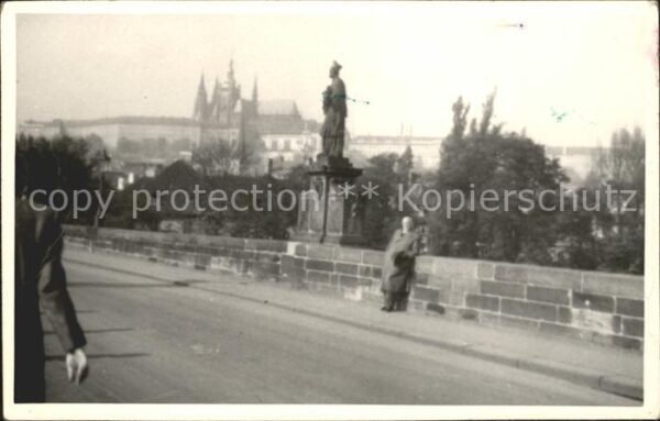 Praha Prahy Prague Brücke Denkmal