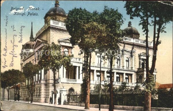 Belgrad Serbien Konak König Palais