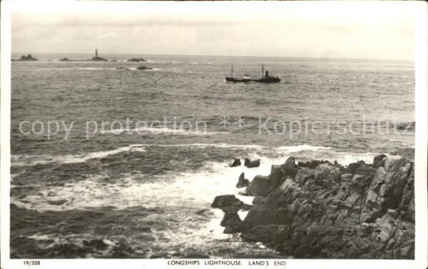 Land s End Longships Lighthouse