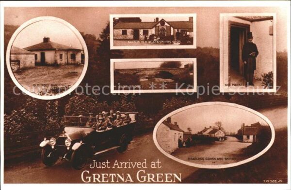 Gretna Green BAr Sark Bridge Priest