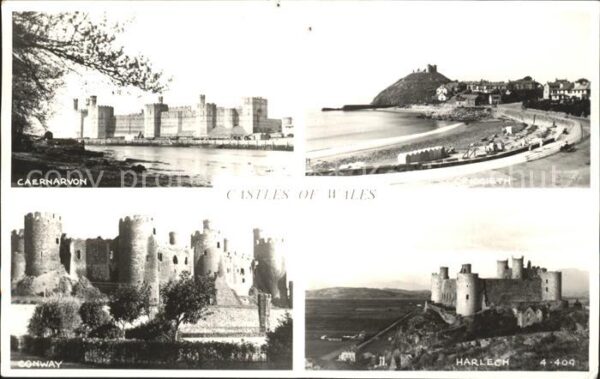 Wales Caernarvon Harlech Conway