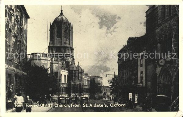 Oxford Oxfordshire Tom Tower Christ Church St Aldate
